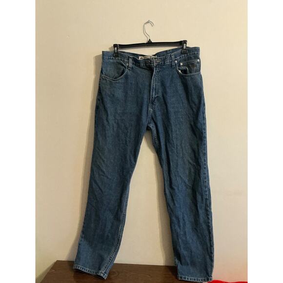 Harley-Davidson Motorcycle Straight Leg Denim Jeans Men 38x32 - Picture 1 of 7